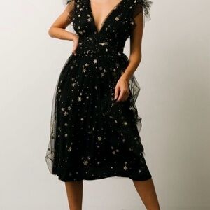 Baltic Born Chiara Shimmer Midi Size Medium New With Tags